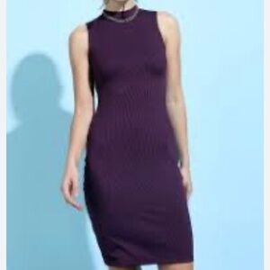 express dress sweater dark purple size XL